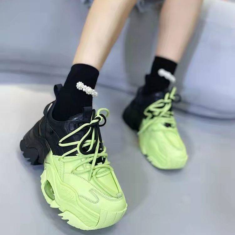 Dép nữ Giày Thể Thao Đế Dày Phong Cách Mới Mùa Thu Dễ Phối Đồ