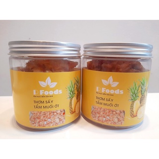 Thơm sấy dẻo thơm ngon làm món ăn vặt bổ dưỡng hộp 250gr