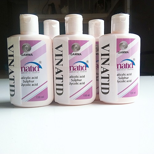 Sữa tắm rửa mặt  Vinatid - Chai 150 ml