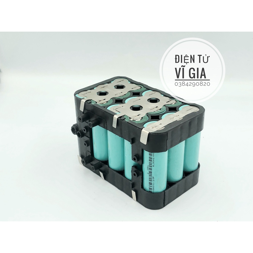 Khối pin Makita 5S3P 18V-21V dung lượng 6000mAh xả cao 60A