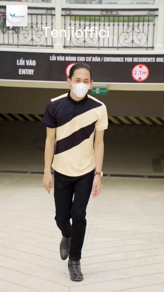 Áo phông nam có cổ, áo thun nam tay ngắn chất cotton cao cấp giá rẻ cực đẹp co giãn 4 chiều họa tiết kiểu TENJI | BigBuy360 - bigbuy360.vn