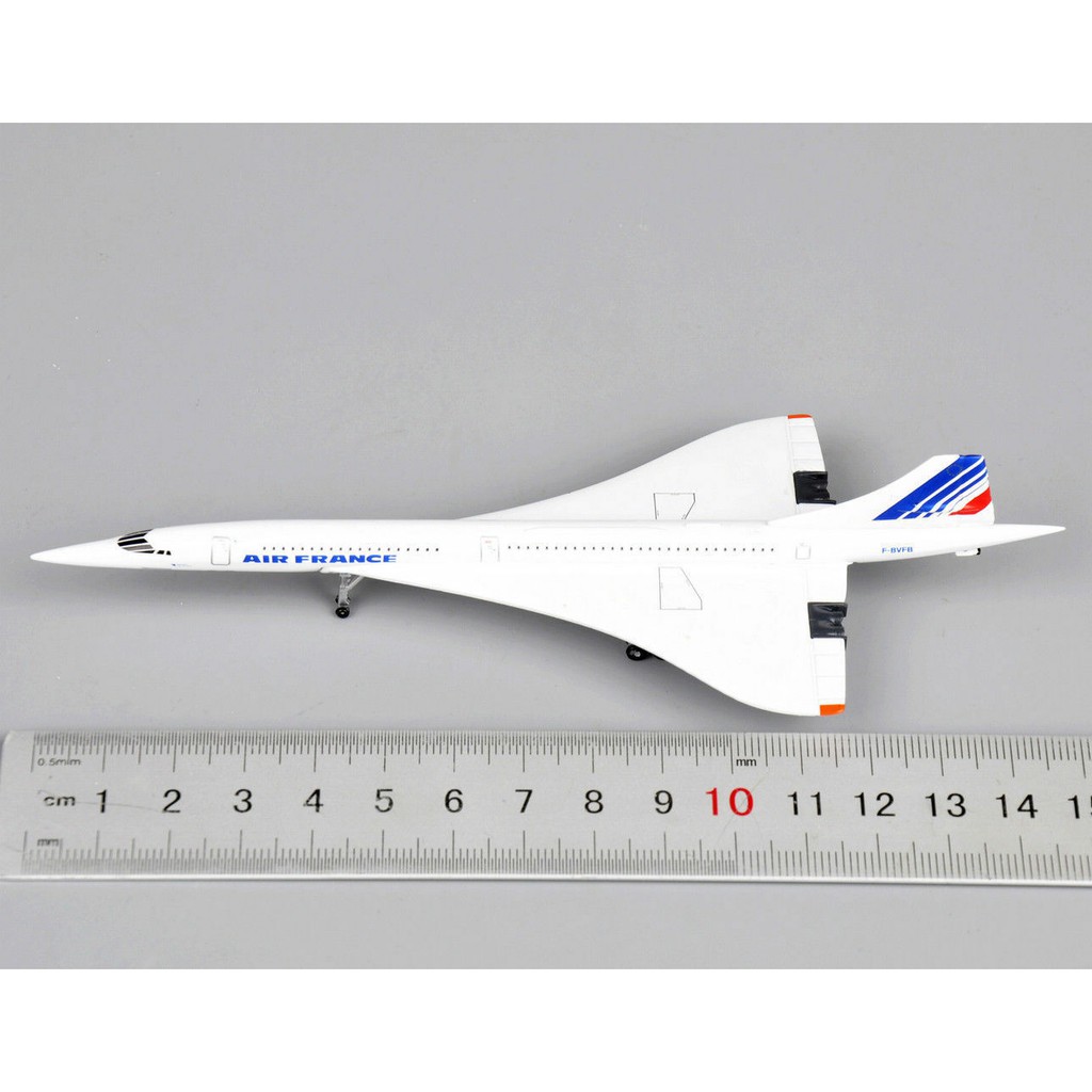 Đồ Chơi Máy Bay Pháp 1976-2003 USSELL Concorde 1/400