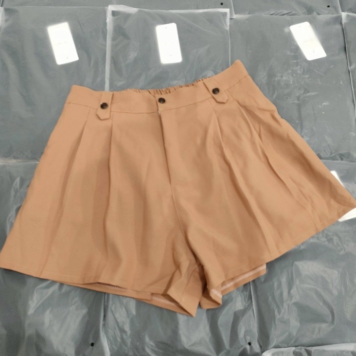 Quần Short Nữ Bigsize Lưng Cao Ống Rộng Tôn Dáng,Quần Đùi Nữ Cạp Cao Chất Tuyết Mặc Thoải Mái QM