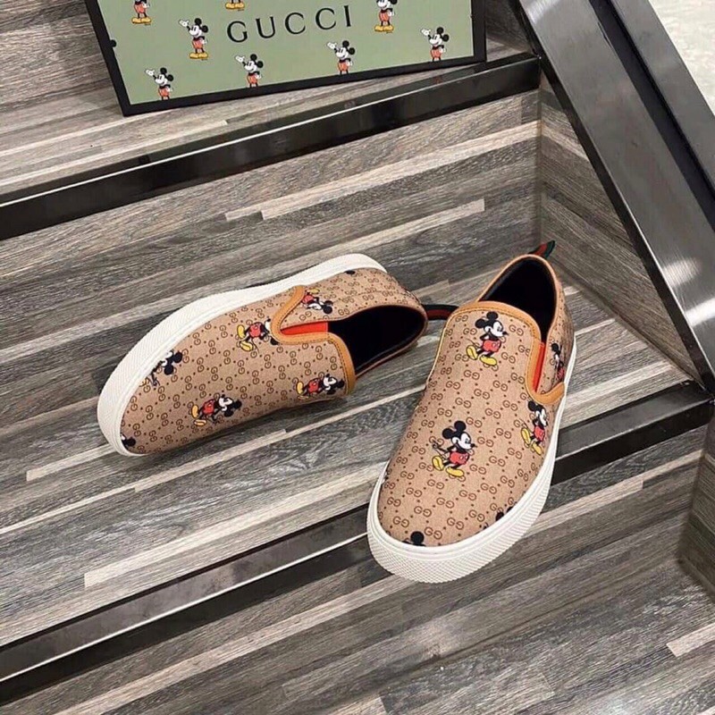 Giày SLIPON Mickey Thời Trang Nam fullsize 38-43