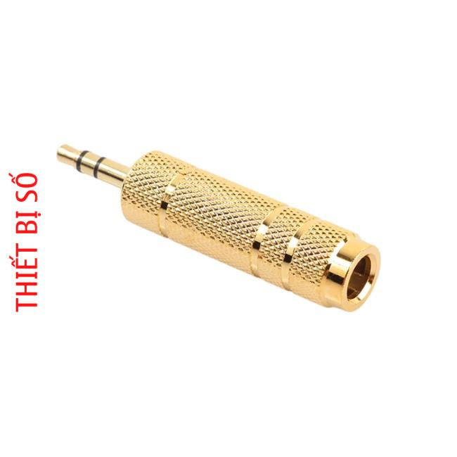 Jack Đầu chuyển 6.5 Ra 3.5 Mạ Vàng -DC3124