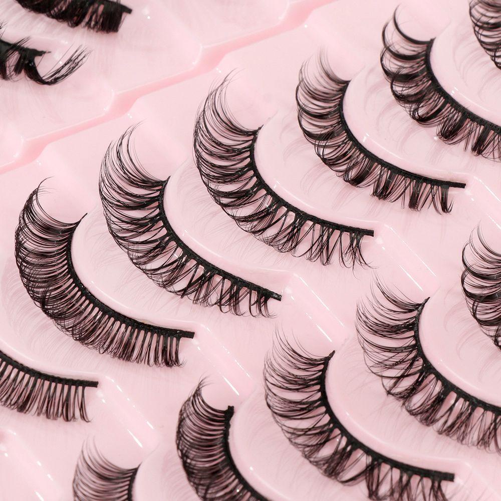 Set 5 / 10 Cặp Lông Mi Giả 3D Có Thể Tái Sử Dụng