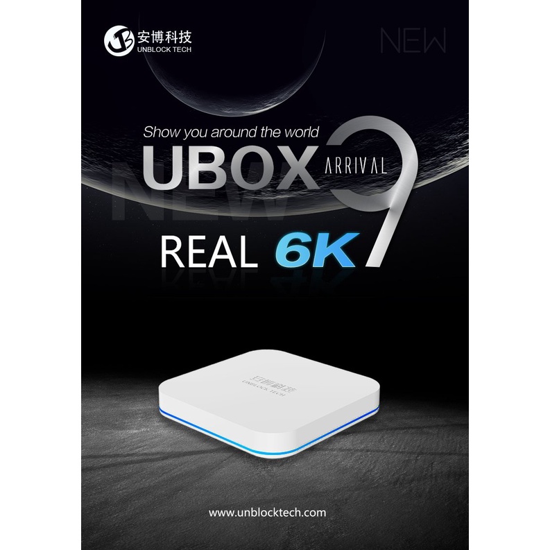 UBOX GEN 9- UBOX9 - 4G+64G Xem Phim, Kênh Truyền Hình Quốc Tế Nhật, Hàn, Trung, Đài Loan Miễn Phí