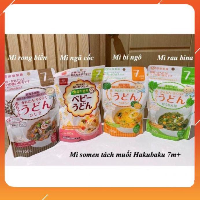 Mì somen Nhật bản [FREE SHIP] cho bé đủ vị đủ tháng