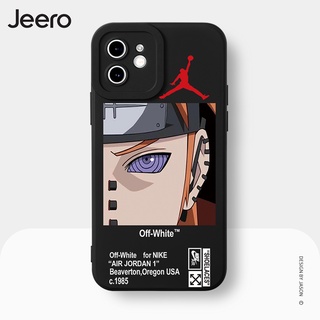 Ốp lưng JEERO viền vuông đen chống bẩn ngộ nghĩnh hài hước hoạt hình dễ thương đẹp silicon mềm Cho iPhone 16 15 14 13 12 11 Pro Max SE 2020 X XR XS ip 8 7 Plus kute HFE786