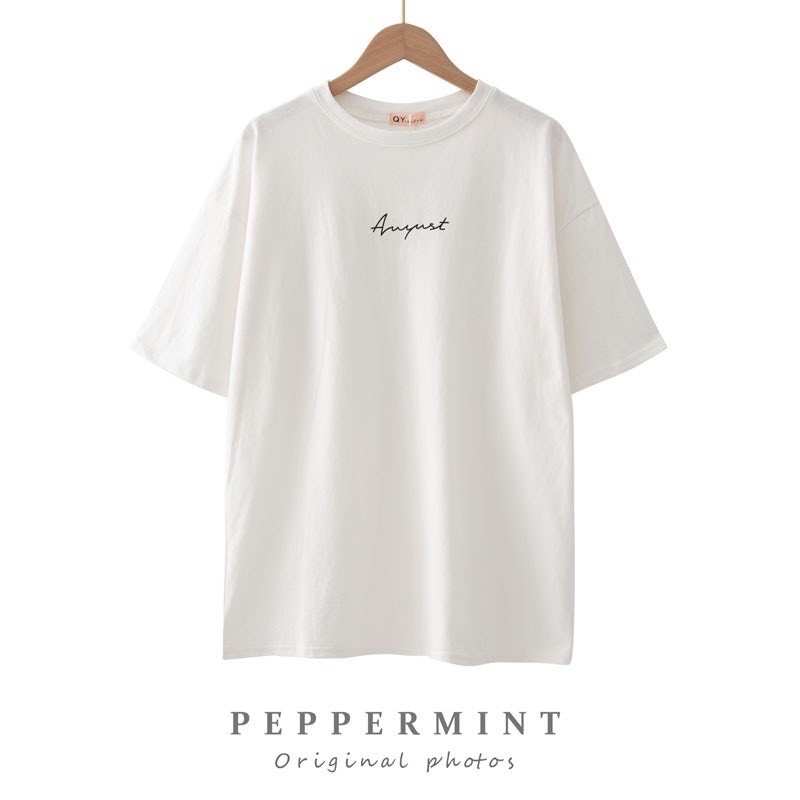 [Freeship] Áo Thun Cổ Tròn Dáng Rộng In Chữ áo tay lỡ form rộng | BigBuy360 - bigbuy360.vn