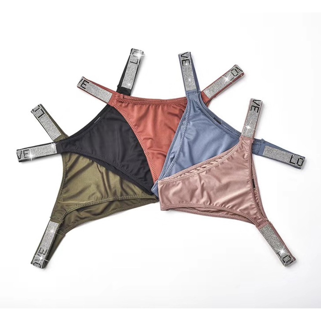 Quần lót lọt khe đính đá SIÊU HOT chữ Love - Hàng xịn, giá tốt