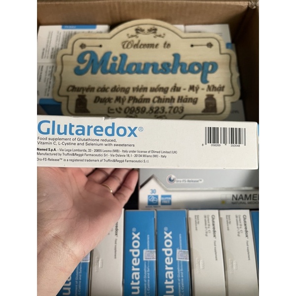 ✅ Glutaredox - sáng da chống oxy hoá 30v Italy