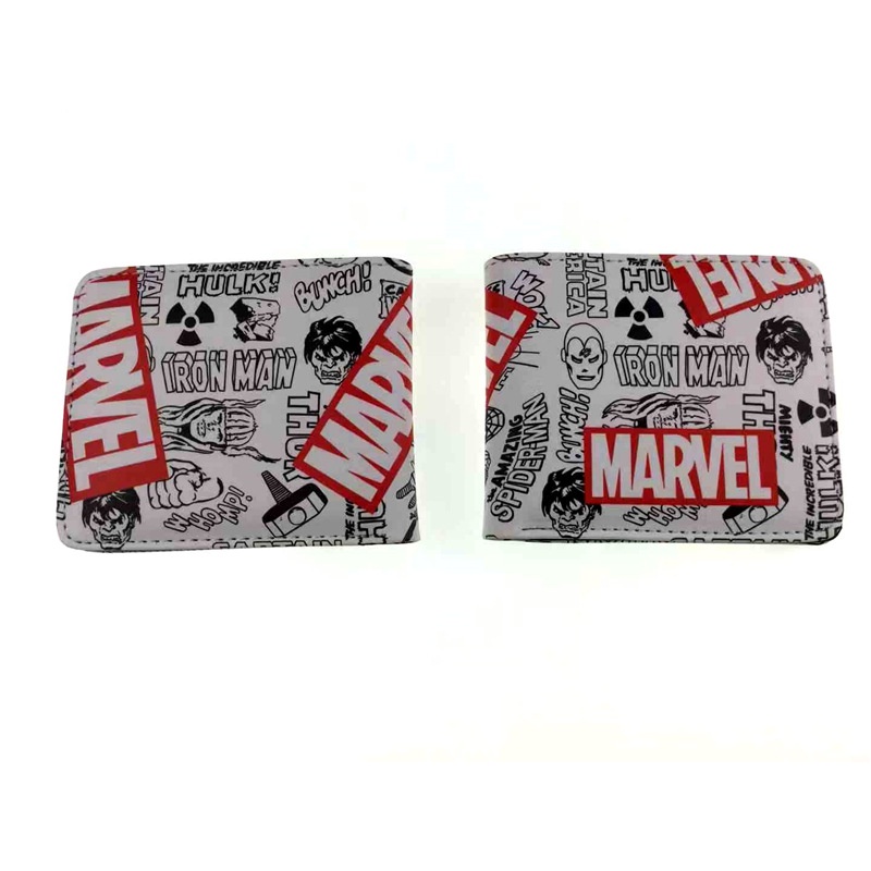 Ví bằng da PU phong cách siêu anh hùng Marvel cá tính