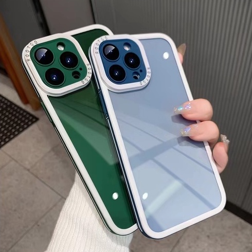 Ốp Điện Thoại Cứng Màu Trong Suốt Cho iphone 11 12 13 Pro max / 12 Pro max / 11 Pro max