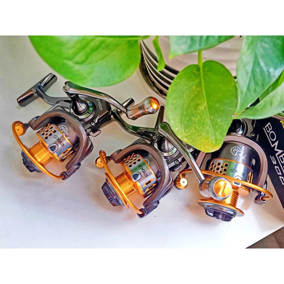 máy câu thái siêu khỏe Ryoko bomber size 1000-2000-3000 chơi lure hàng  hót