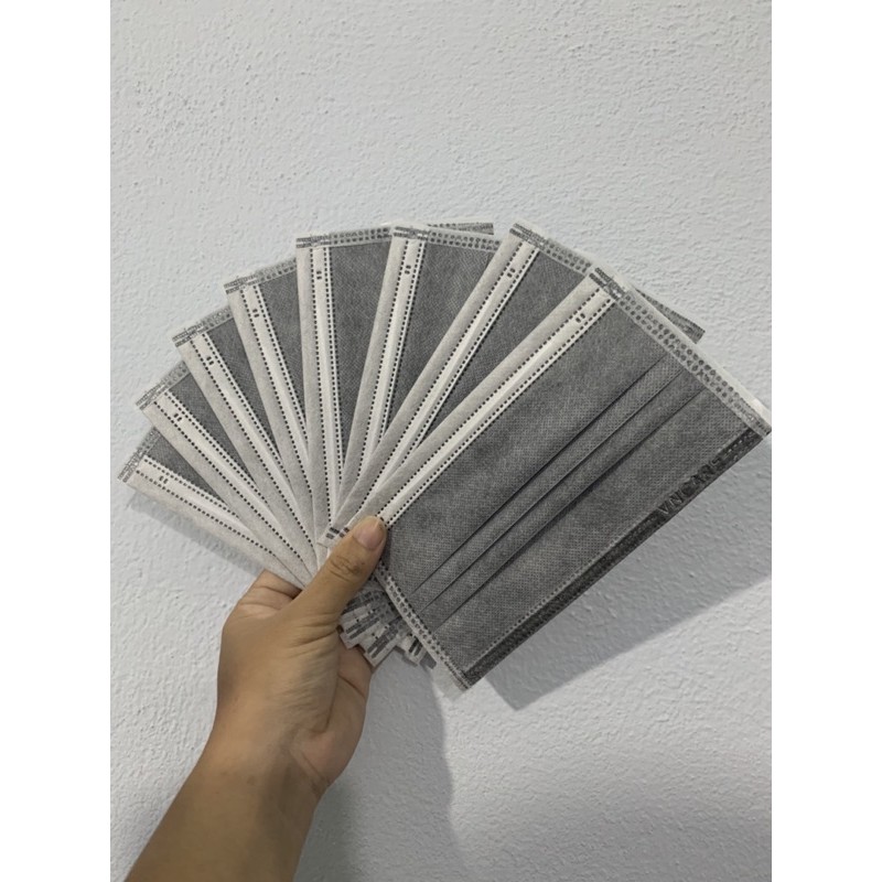 [Mã FAMAYFA2 giảm 10K đơn 50K] Combo 3 hộp khẩu trang màu xám VNCARE (Chính hãng) | BigBuy360 - bigbuy360.vn