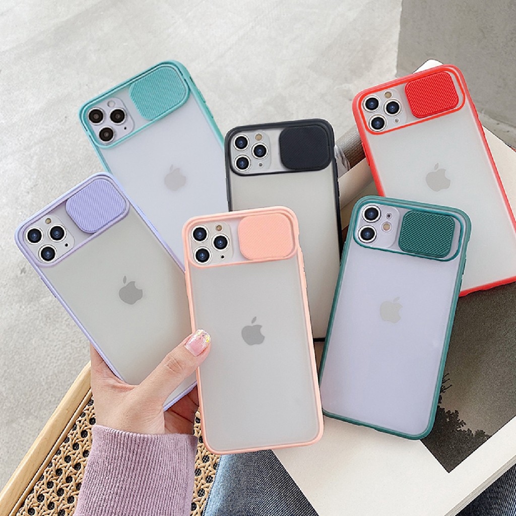 Ốp iphone Nắp Trượt Bảo Vệ Camera Protection iphon 6/6plus/6s/6s plus/6/7/7plus/8/8plus/x/xs/xs max/11/11 pro/11 promax