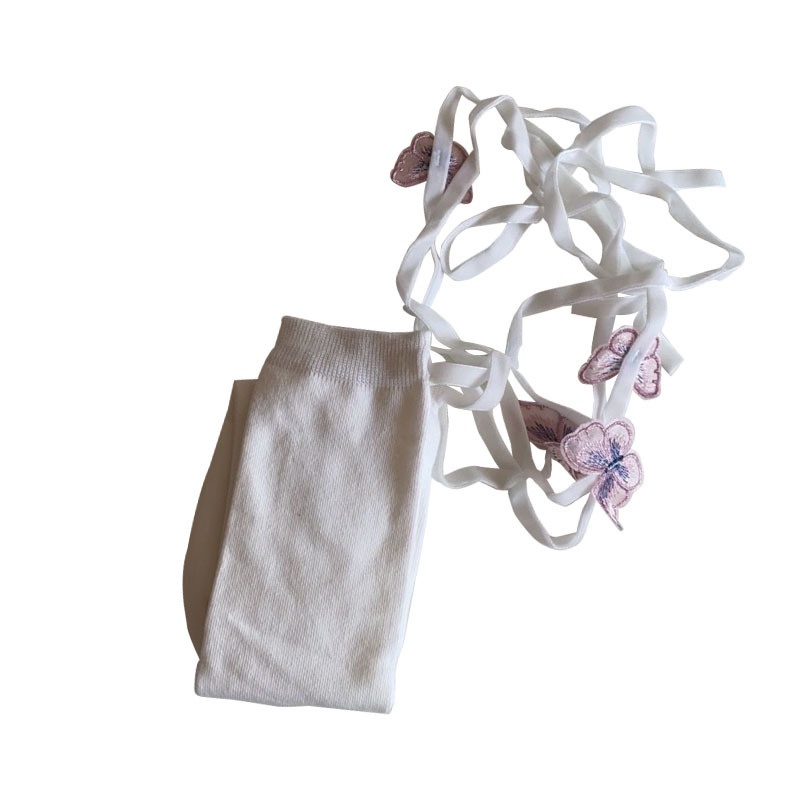 Vớ Nữ Bít Tất Đính Nơ Bướm Ba Chiều Phong Cách Lolita Nhật Bản Dễ Thương Độc Đáo