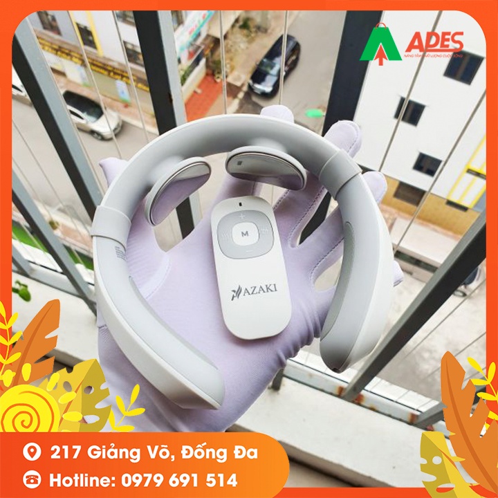 Máy Massage Cổ Azaki N109 - Điều Trị Đau Mỏi Cổ Vai Gáy, Massage