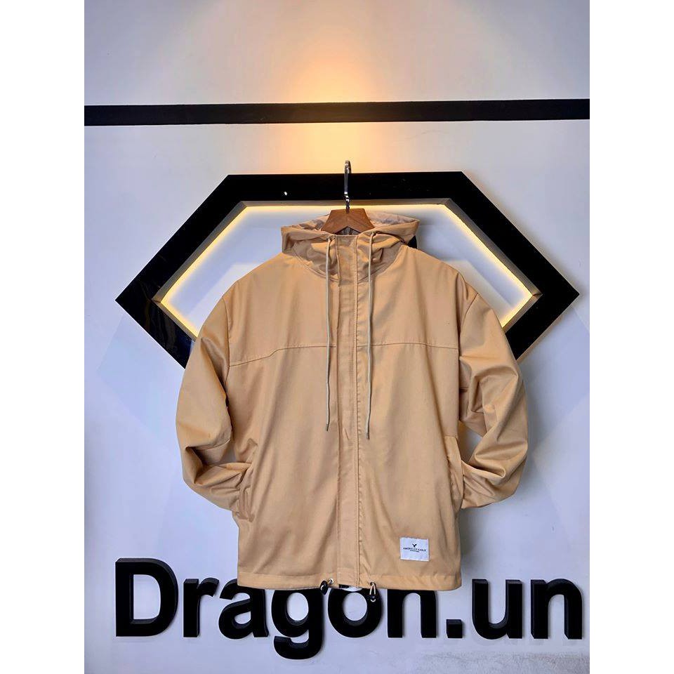 Áo khoác kaki nam nữ màu xám, đen, vàng be