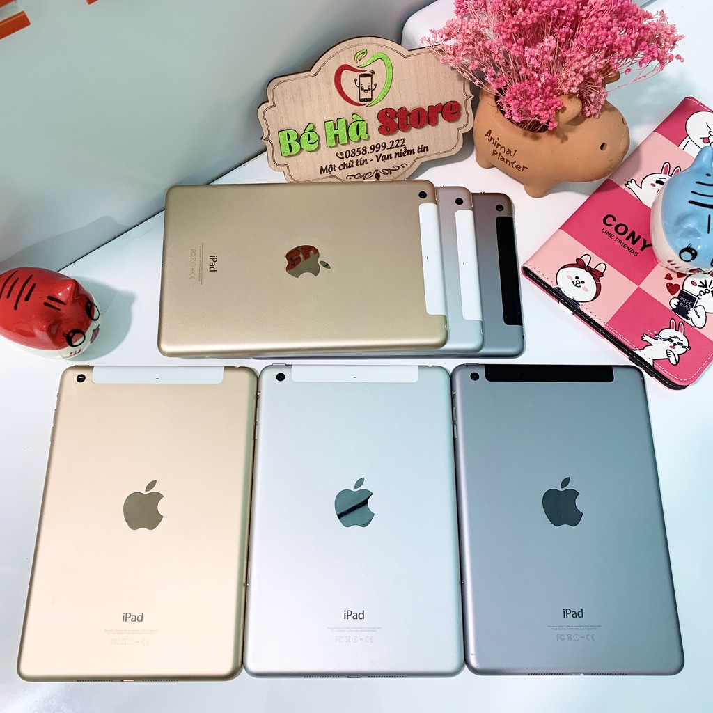 Máy Tính Bảng iPad Mini 3 ( Wifi + 4G ) 16/ 32 / 64/ 128Gb Chính hãng - Mới 99% - Màn Rentina đẹp xuất sắc - Có vân tay | BigBuy360 - bigbuy360.vn