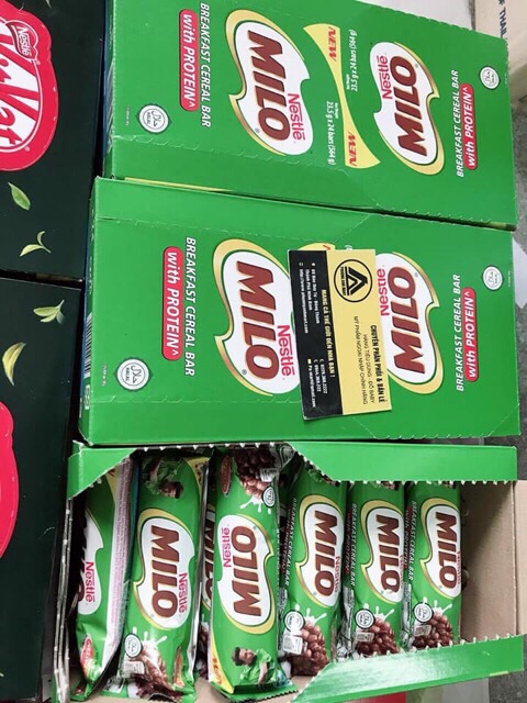 Bánh ngũ cốc milô Bar 23,5g 👉 Nesle >malaysia >date 10/2023ăn kiêng
