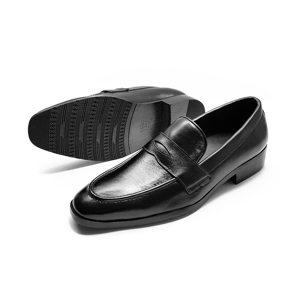 Giày lười nam cao cấp da bò thật CS45