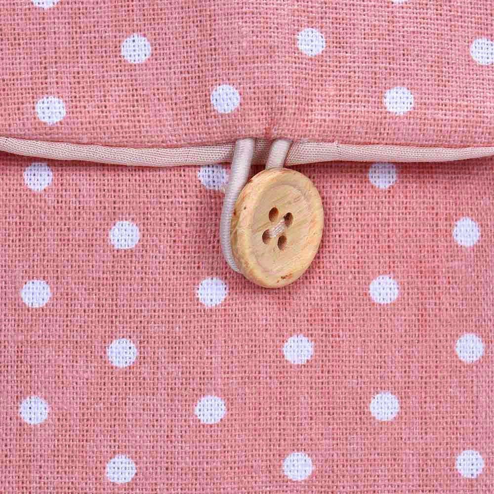 Túi đựng băng vệ sinh mini họa tiết chấm bi nhiều màu tiện dụng mang theo khi đi du lịch dành cho nữ