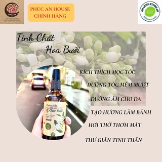 Nước hoa bưởi Phúc An House giúp ngăn rụng tóc, kích thích mọc tóc đồng thời cấp ẩm dưỡng ẩm cho da 100ml