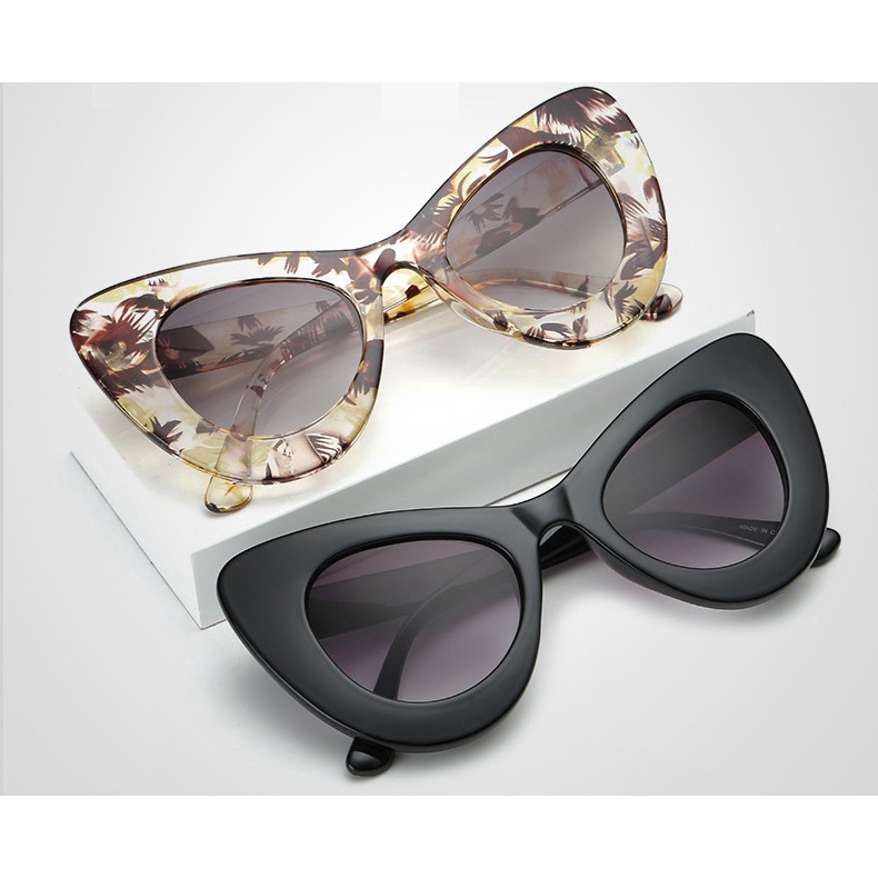Kính mát SAMJUNE gọng mắt mèo thời trang nữ tính