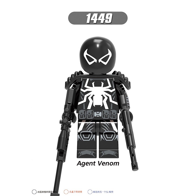 Bộ Đồ Chơi Lắp Ráp Mô Hình Người Nhện Cho Bé