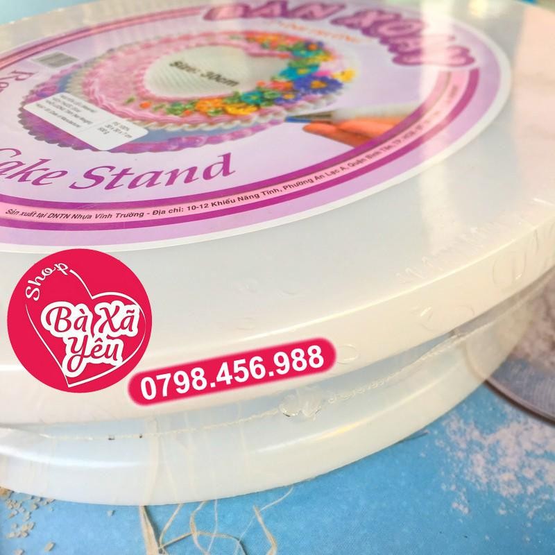 Bàn xoay trang trí bánh kem 30cm - BX2386