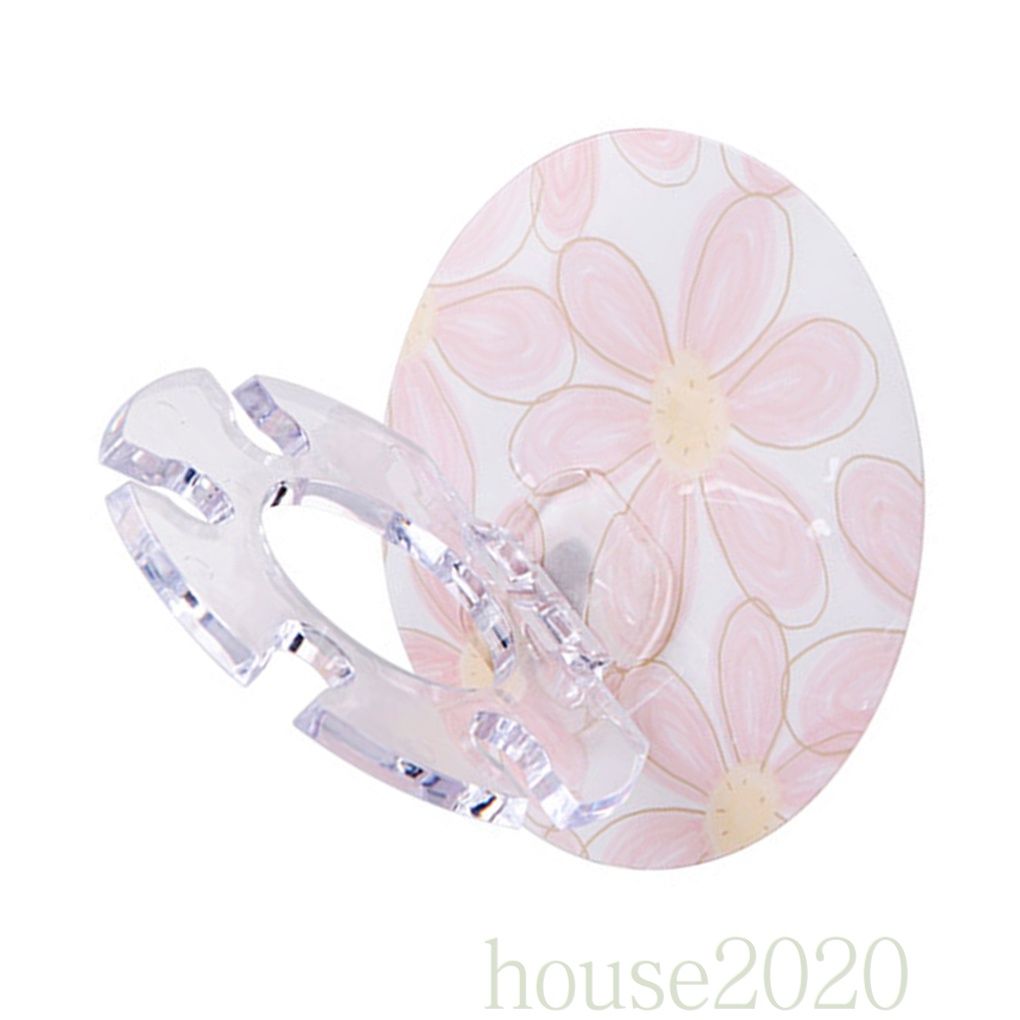 Giá đỡ đựng kem đánh răng/ bàn chải đánh răng/ dao cạo râu gắn tường nhà tắm hình hoa lá màu tùy chọn 2020