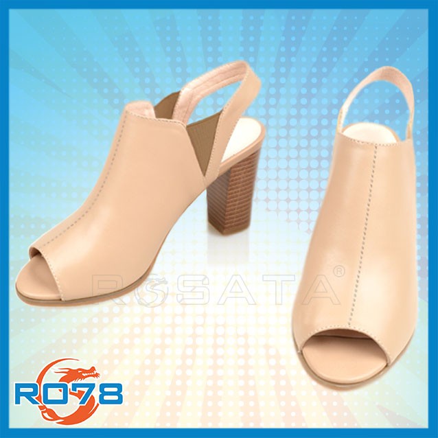 Giày sandal nữ đẹp Rosata quai có thun dãn RO78