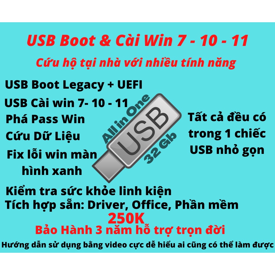 USB Kingston 32Gb Tích Hợp Bộ Cài