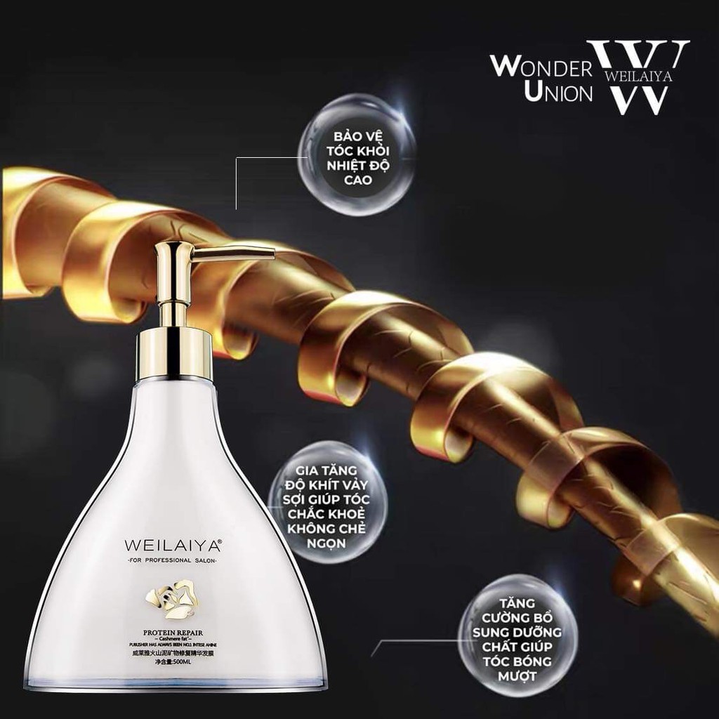 Dầu Ủ Tóc Hấp Tóc Bùn Núi Lửa Weilaiya Chính Hãng Tự Phục Hồi Tóc Hư Tổn Tại Nhà Giá Hạt Dẻ (Hàng sẵn số lượng lớn) | BigBuy360 - bigbuy360.vn