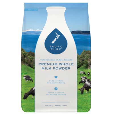 Sữa Bột Taupo Nguyên Kem , Tách Kem  Túi 1kg Date 2022