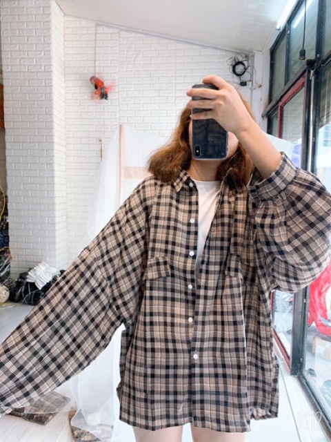 ÁO SƠ MI FORM TO TÚI GIẢ (clip thật,ảnh thật) | BigBuy360 - bigbuy360.vn