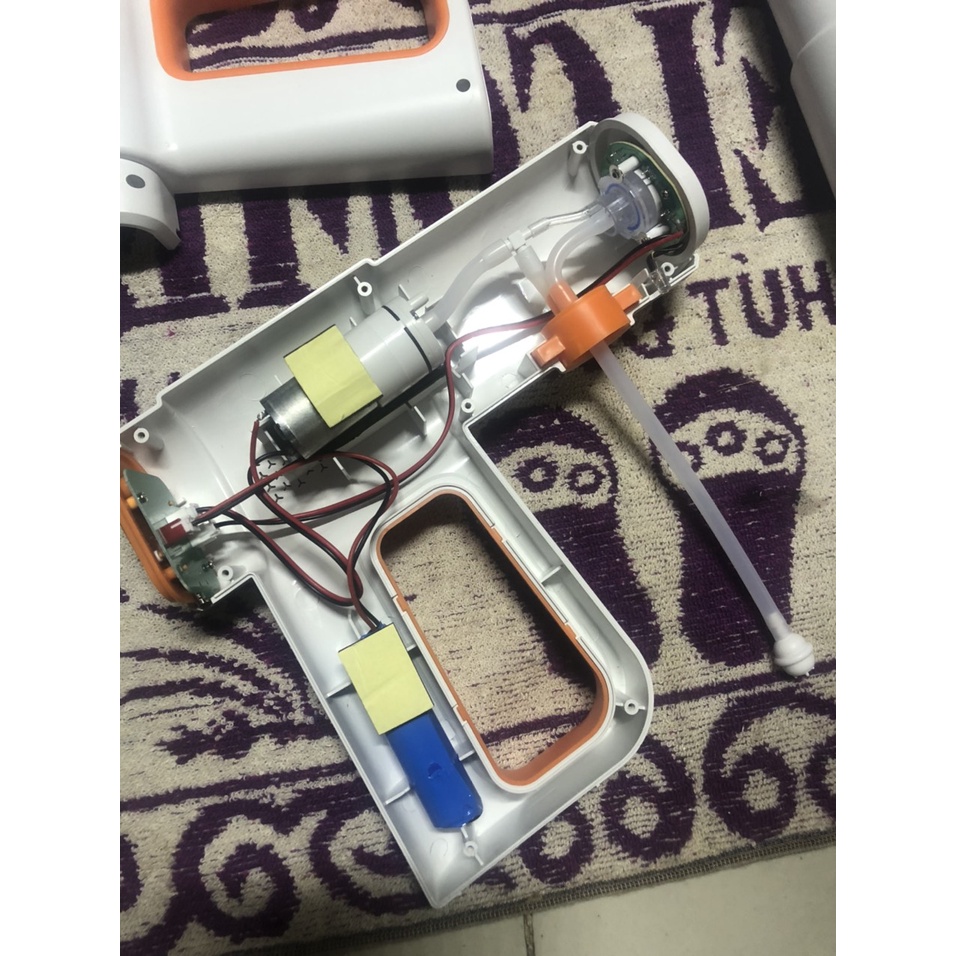 Súng Xịt Khử Khuẩn 800ml  Hàng thiết yếu   mới ra tháng 3 kèm 1 lít nano 1200w máy mạnh