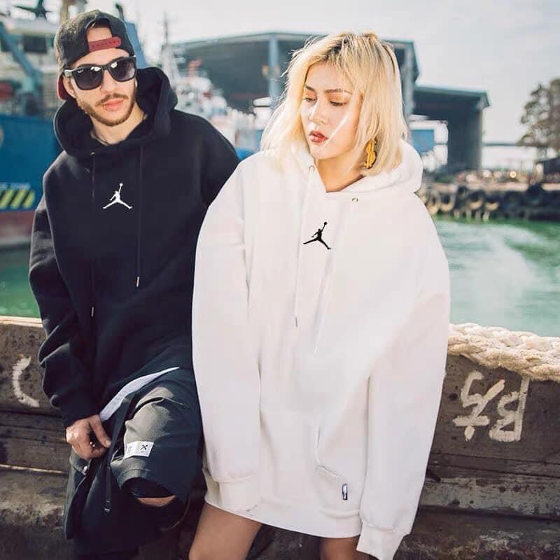 áo Hoodie nỉ JORDAN cotton form rộng unisex, Hoodie chui dáng rộng dài tay, phong cách thể thao đường phố Mamen Shop | BigBuy360 - bigbuy360.vn