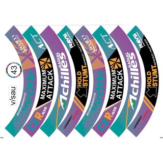 Tem trùm dán vành 16 miếng full 2 bánh xe trước sau