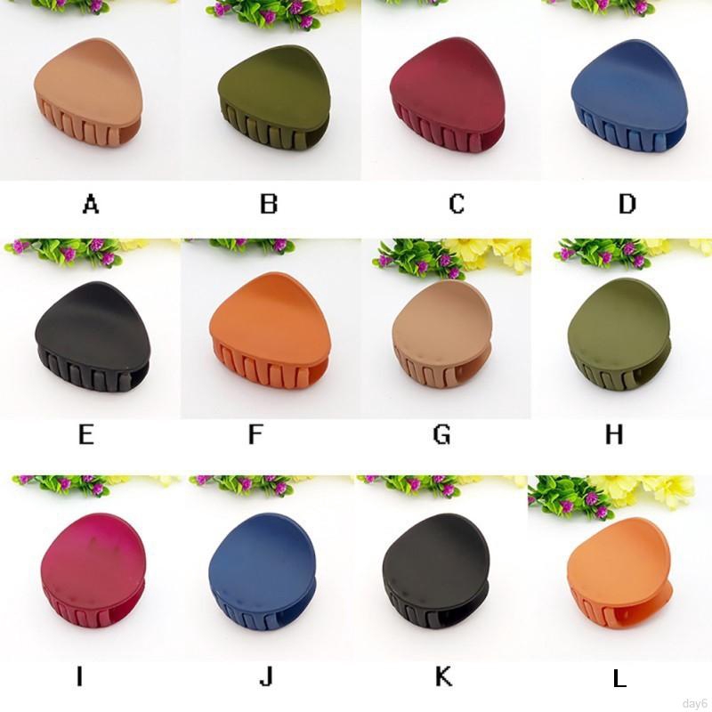 day6 Korean Fashion Acrylic Irregular Headdress Round Hair Clip