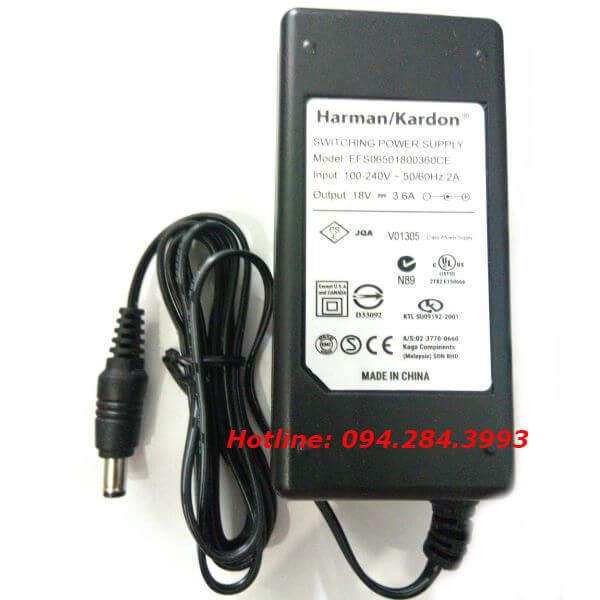 sạc loa harman Kardon 18v 3.6a