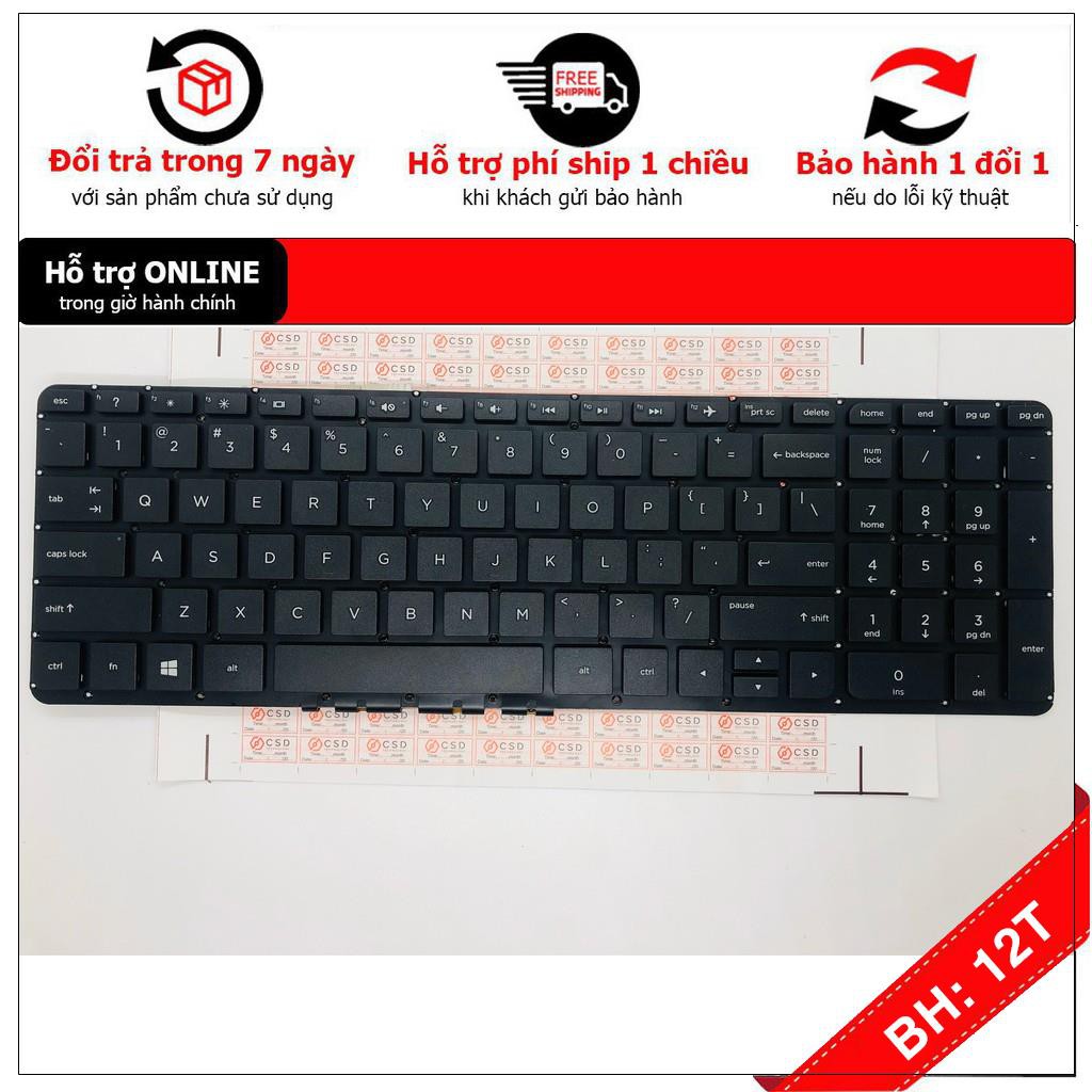 [BH12TH] Bàn Phím cho Laptop HP Pavilion 15-p051us 15-V Series  15-K Series  HP Pavilion 15 - P Series - Hàng mới 100%