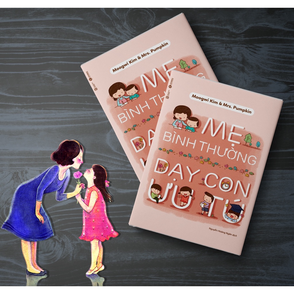 Sách - Mẹ Bình Thường Dạy Con Ưu Tú Tặng Bookmark