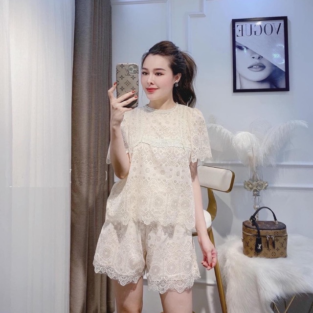 Set ren cộc mềm mại