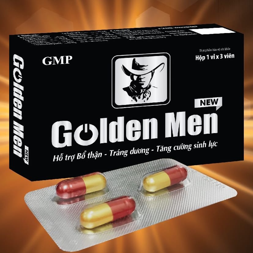 Viên Uống Hỗ Trợ Tăng Cường Sinh Lý Nam Giới GOLDEN MEN