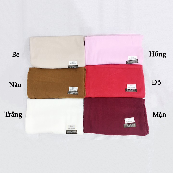 Khăn quàng Lông Cừu SKY CASHMERE cao cấp giá rẻ