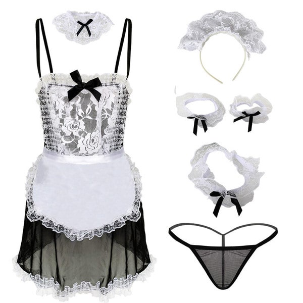 Cosplay hầu gái Nhật Bản sexy bộ đồ ngủ cô giúp việc quyến rũ gợi cảm maid cosplay outfit BIKI HOUSE N776 - HCM | WebRaoVat - webraovat.net.vn