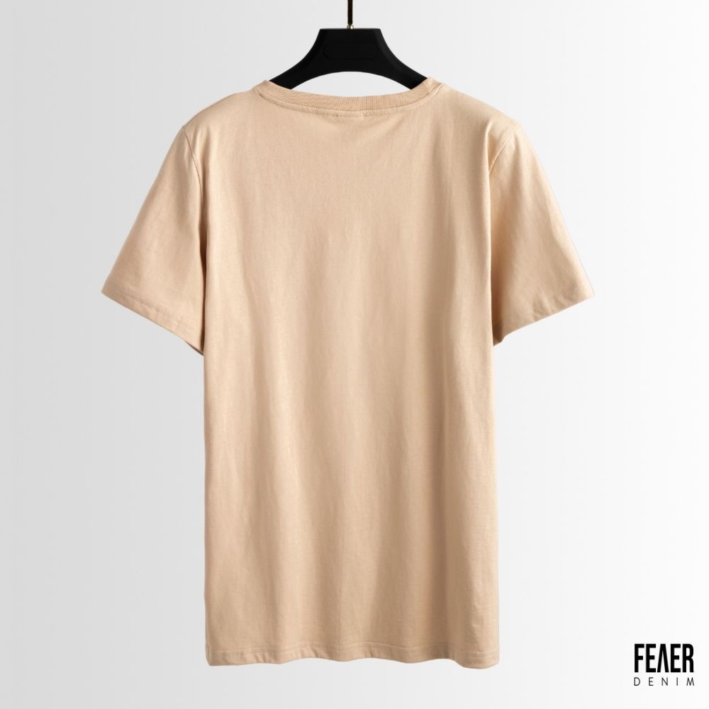 Áo thun nam FEAER DENIM vải cotton dày dặn, co giãn, form regular fit BASIC PREMIUM | BigBuy360 - bigbuy360.vn